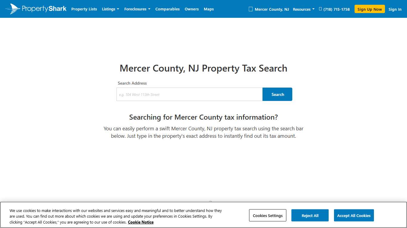 NJ Property Tax Search PropertyShark